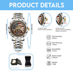 US Marine Corps Alloy Luxury Quartz Watch – TANTN 14630