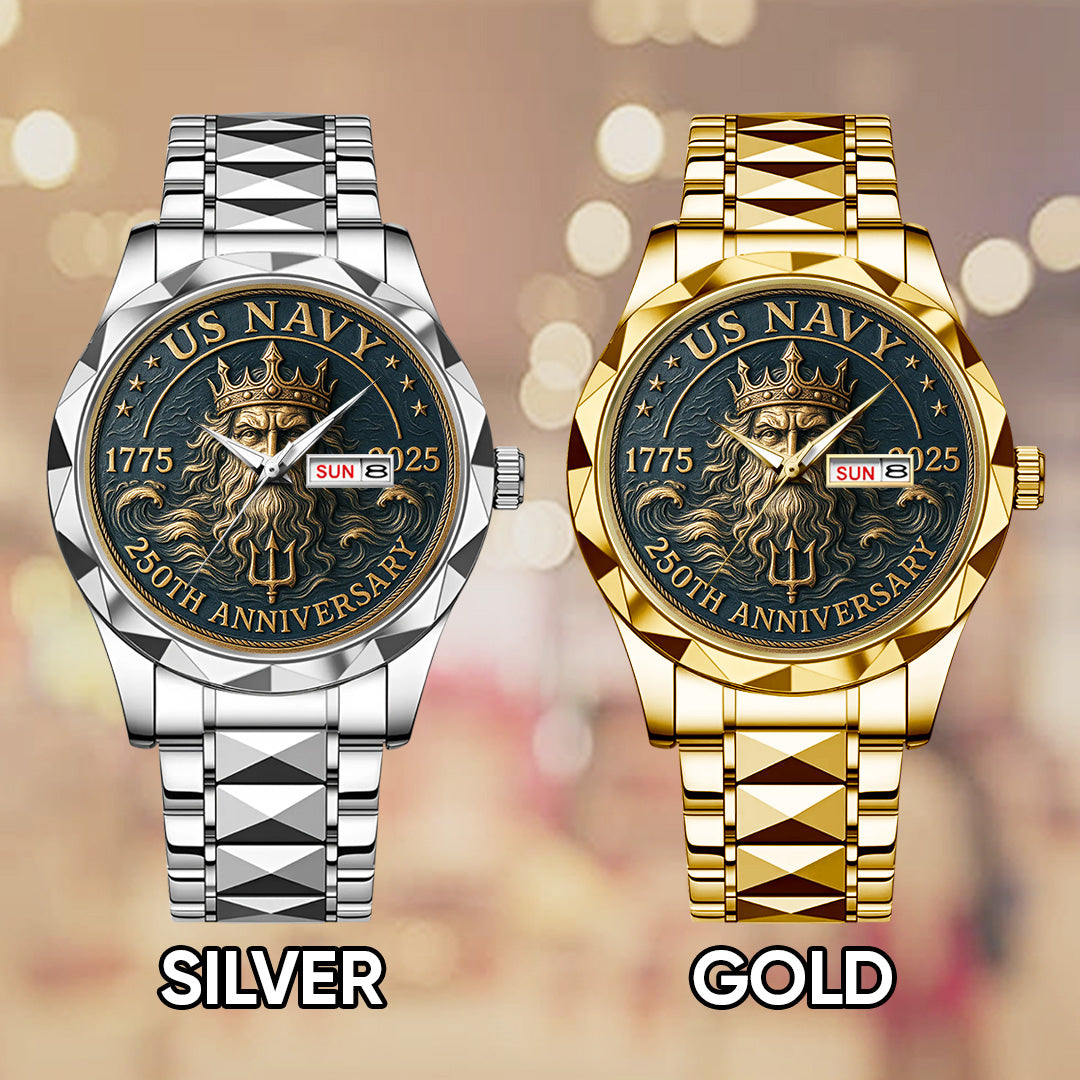 US Navy Alloy Luxury Quartz Watch – TANTN 14632