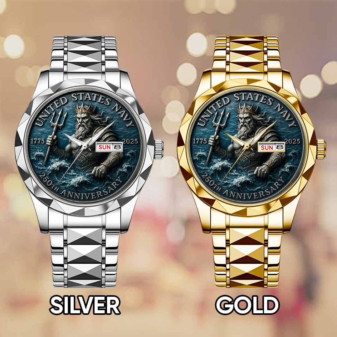 US Navy Alloy Luxury Quartz Watch – TANTN 14634