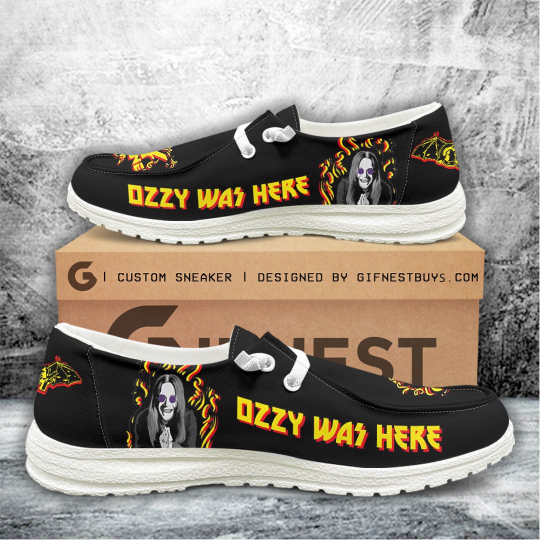 Ozzy Osbourne Custom Hey Dude Shoes – TANTN 14708