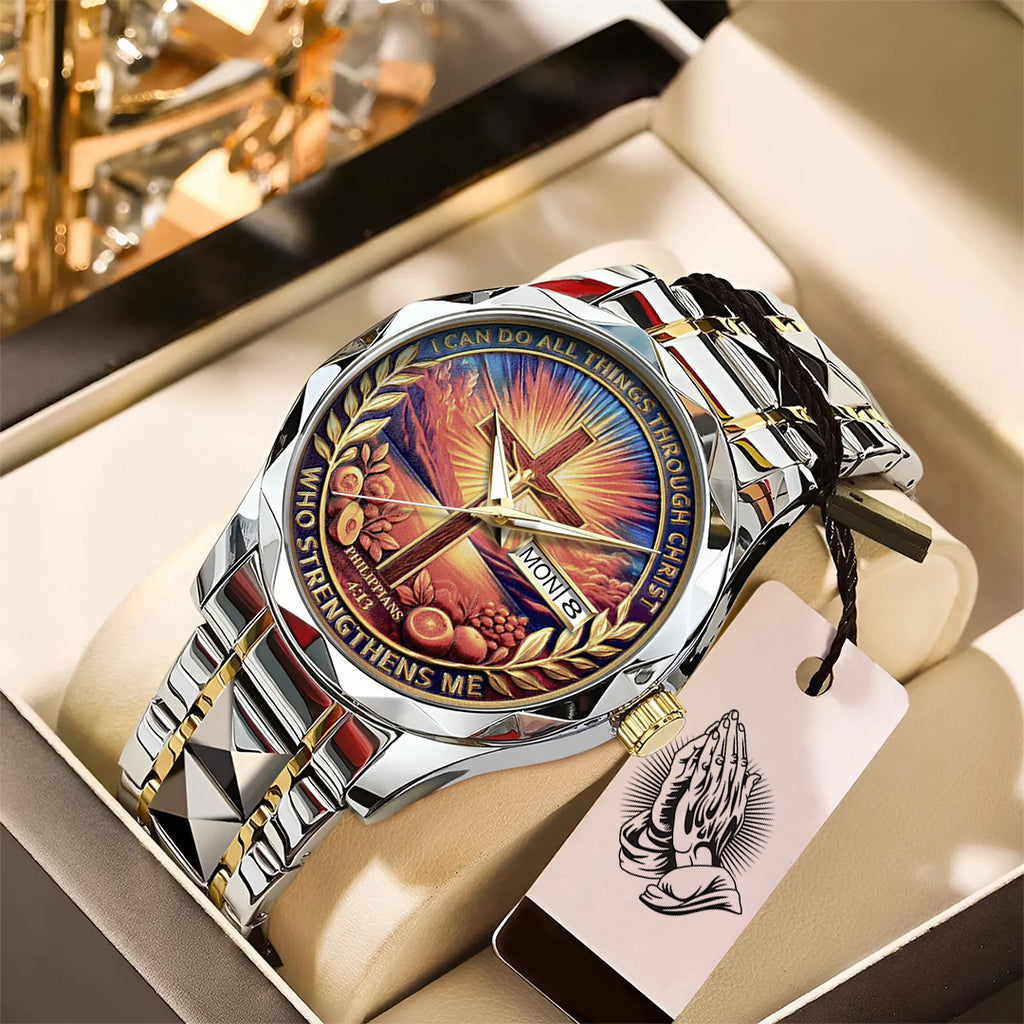 God Is Good Alloy Luxury Quartz Watch – TANTN 14884
