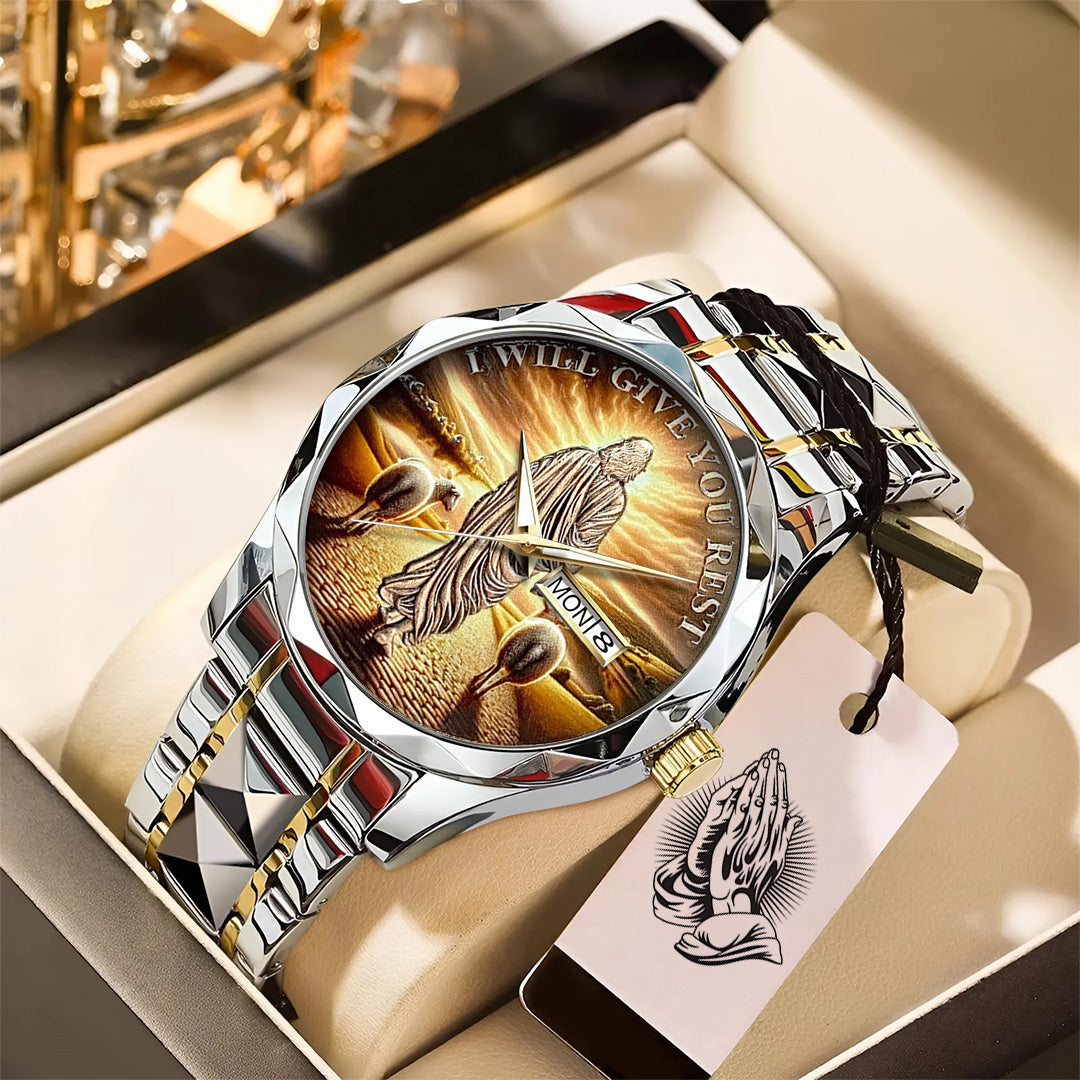 God Is Good Alloy Luxury Quartz Watch – TANTN 14901
