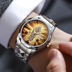 God Is Good Alloy Luxury Quartz Watch – TANTN 14901
