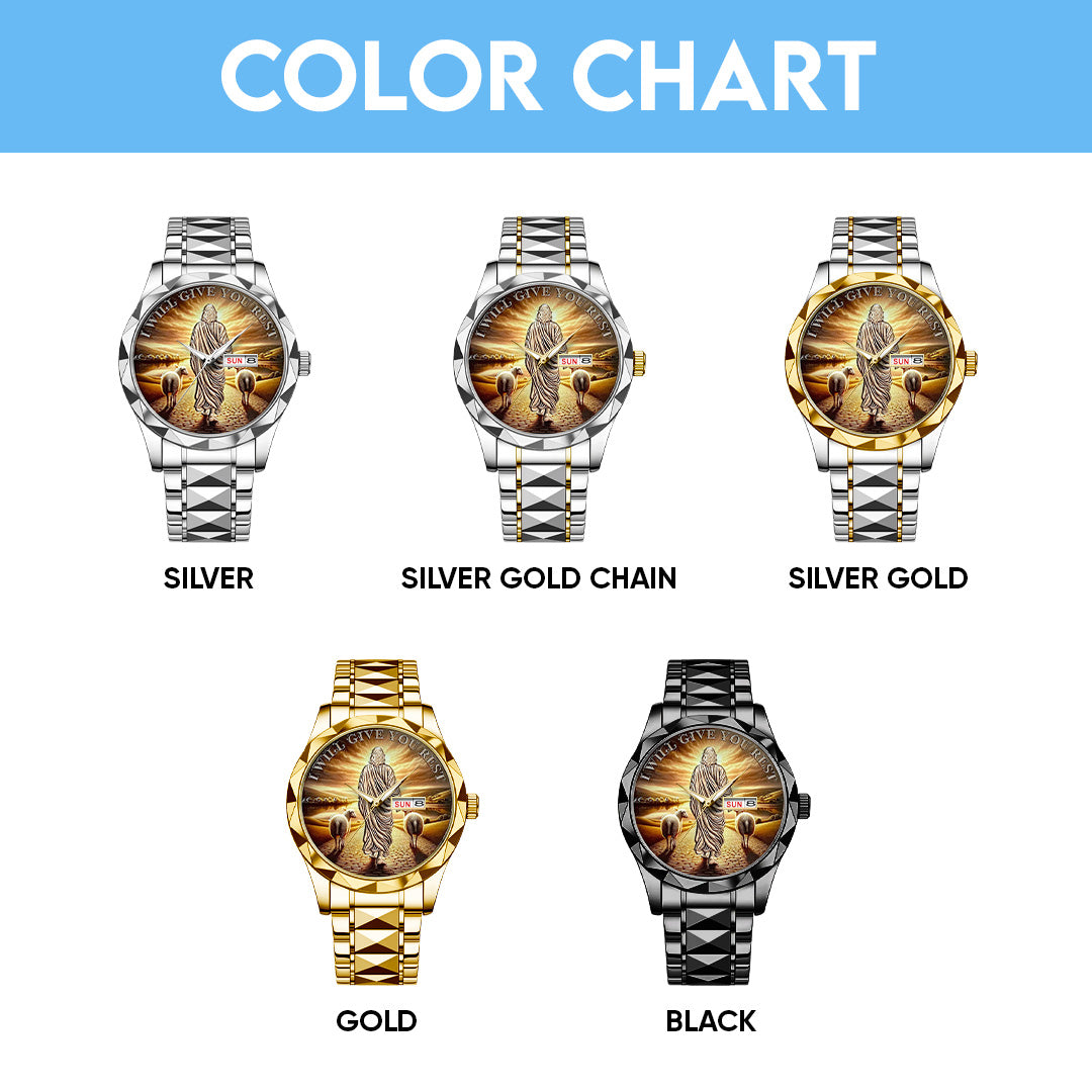 God Is Good Alloy Luxury Quartz Watch – TANTN 14901