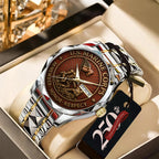 US Marine Corps Alloy Luxury Quartz Watch – TANTN 14954