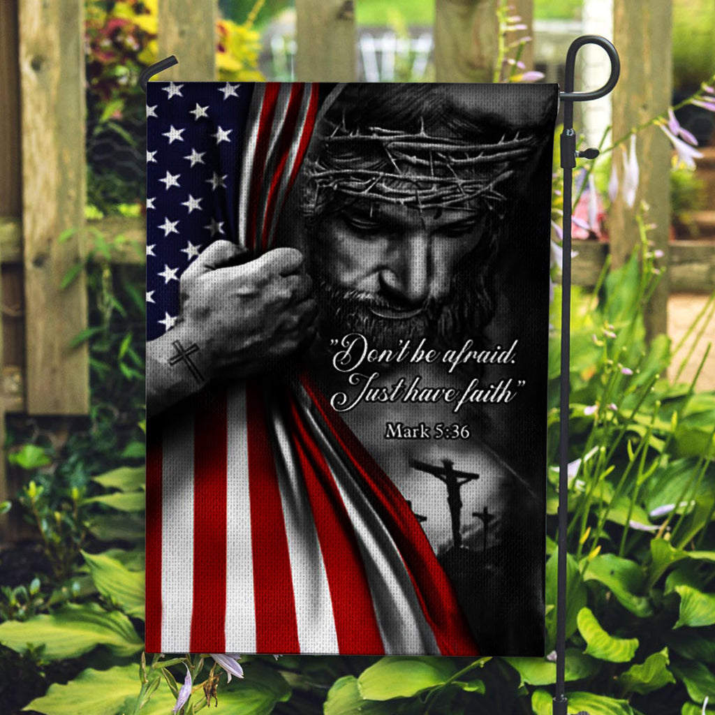 Just Have Faith Double-side Garden Flag – TANTN 14998