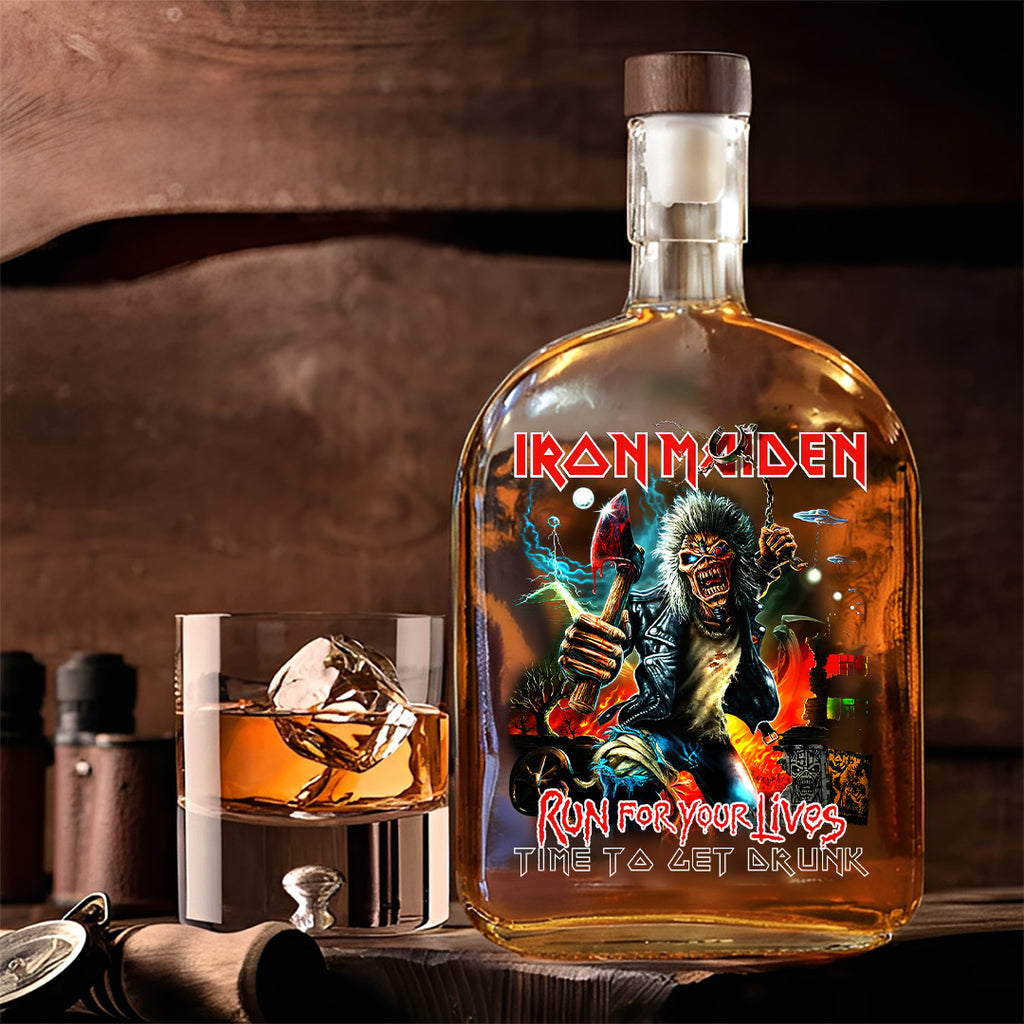 Iron Maiden 25oz Empty Whiskey Bottle – TANTN 15032