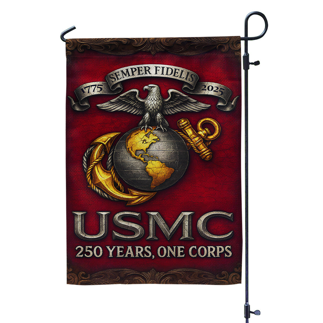 US Marine Corps Double-side Garden Flag – TANTN 15102