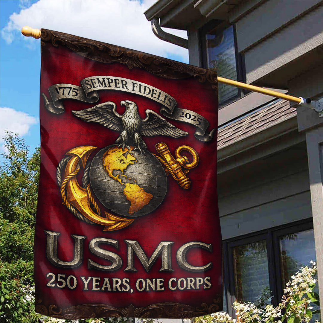 US Marine Corps Double-side Garden Flag – TANTN 15102