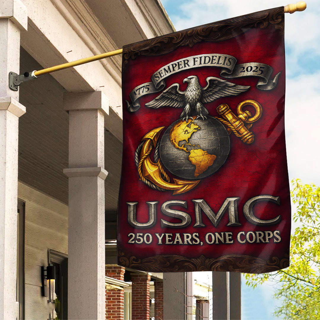 US Marine Corps Double-side Garden Flag – TANTN 15102