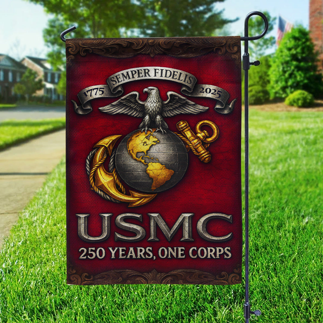 US Marine Corps Double-side Garden Flag – TANTN 15102