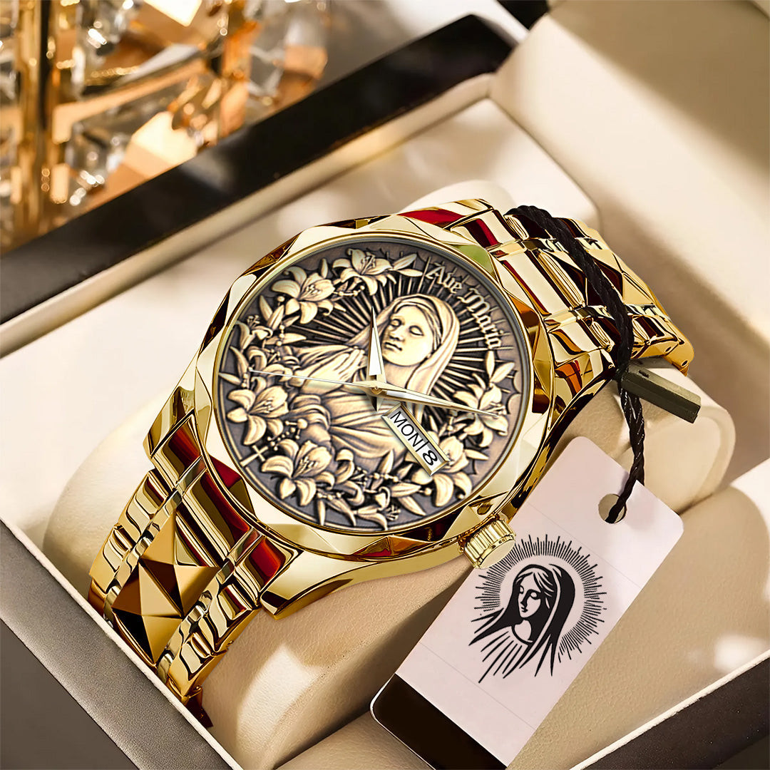 Maria Alloy Luxury Quartz Watch – TANTN 15179