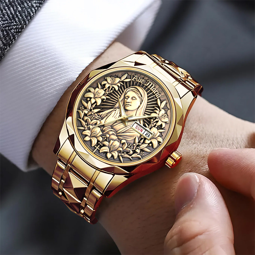 Maria Alloy Luxury Quartz Watch – TANTN 15179
