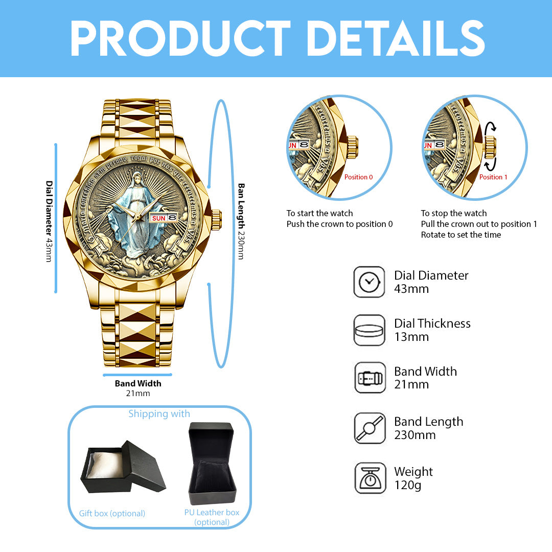 Maria Alloy Luxury Quartz Watch – TANTN 15180