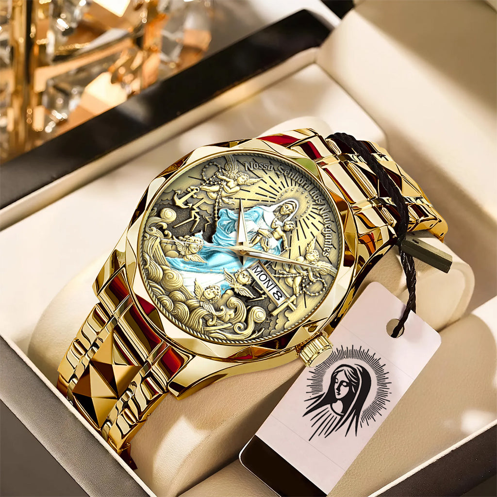 Maria Alloy Luxury Quartz Watch – TANTN 15181