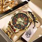 God Is Good Alloy Luxury Quartz Watch – TANTN 15182