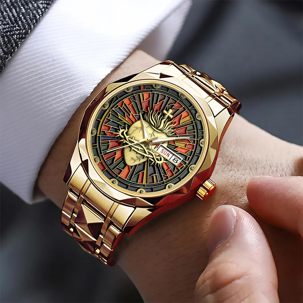 God Is Good Alloy Luxury Quartz Watch – TANTN 15182