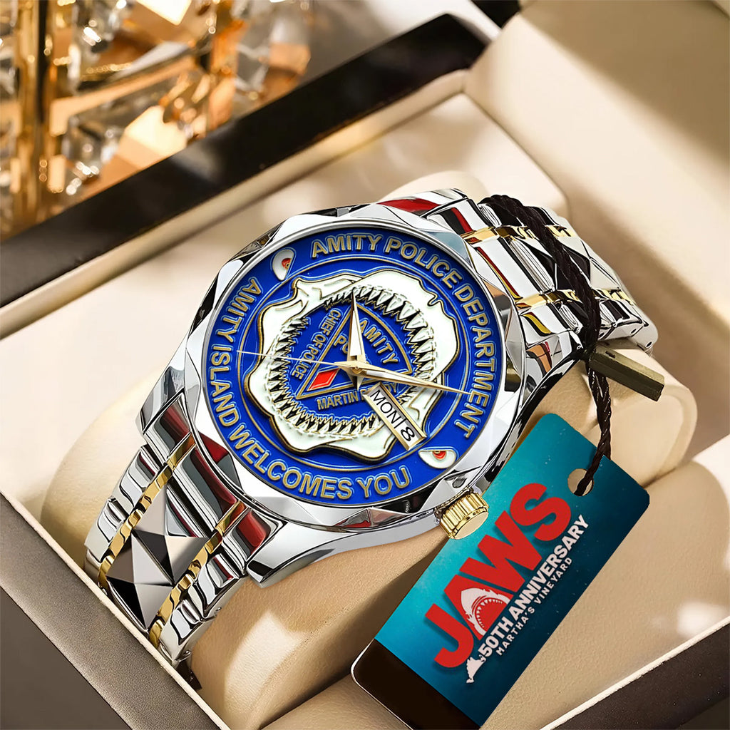 Jaws Alloy Luxury Quartz Watch – TANTN 15335