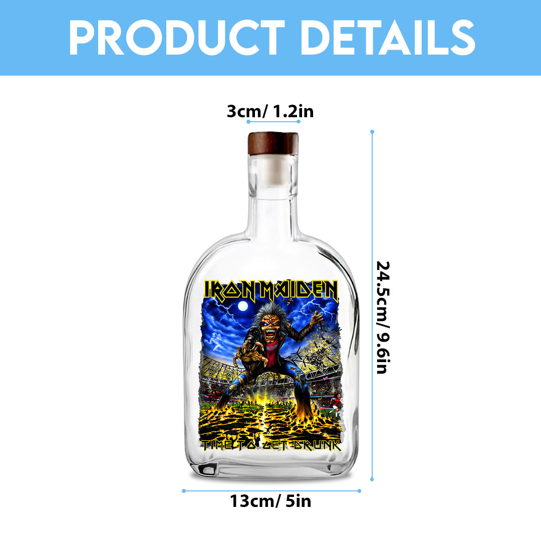 Iron Maiden 25oz Empty Whiskey Bottle – TANTN15393