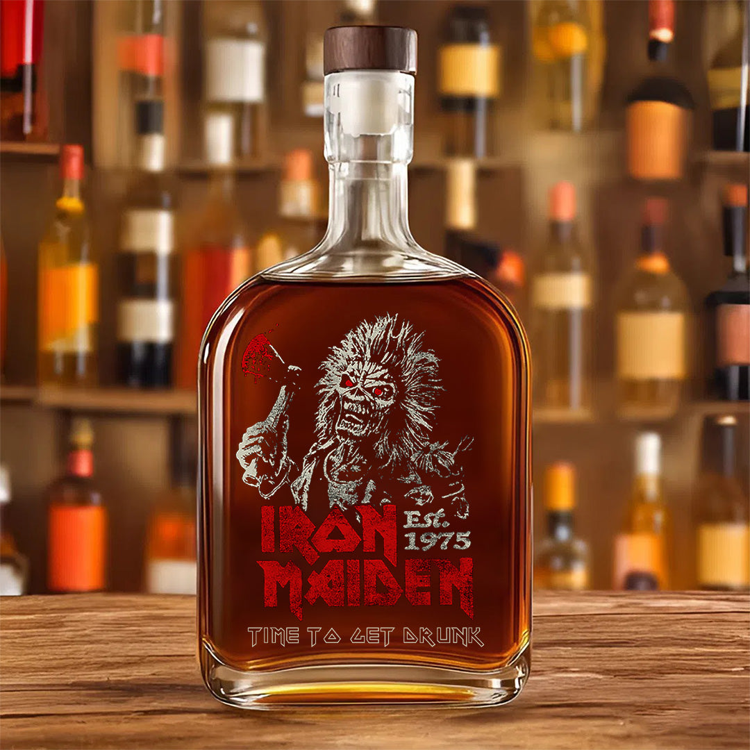 Iron Maiden 25oz Empty Whiskey Bottle – TANTN15394