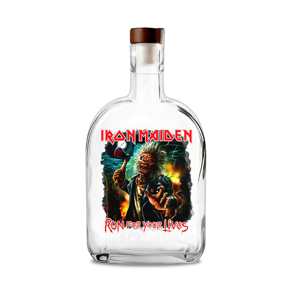 Iron Maiden 25oz Empty Whiskey Bottle – TANTN15395