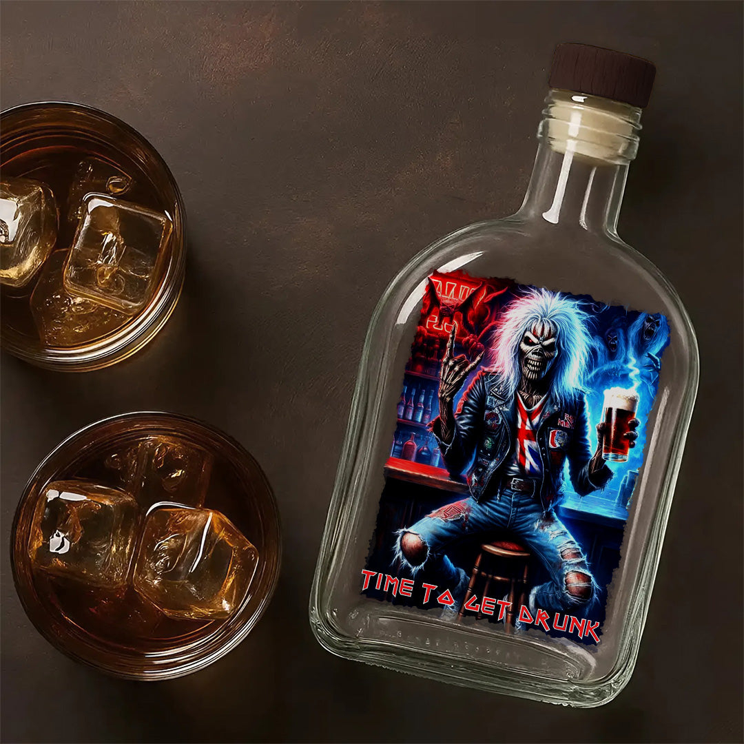 Iron Maiden 25oz Empty Whiskey Bottle – TANTN15396