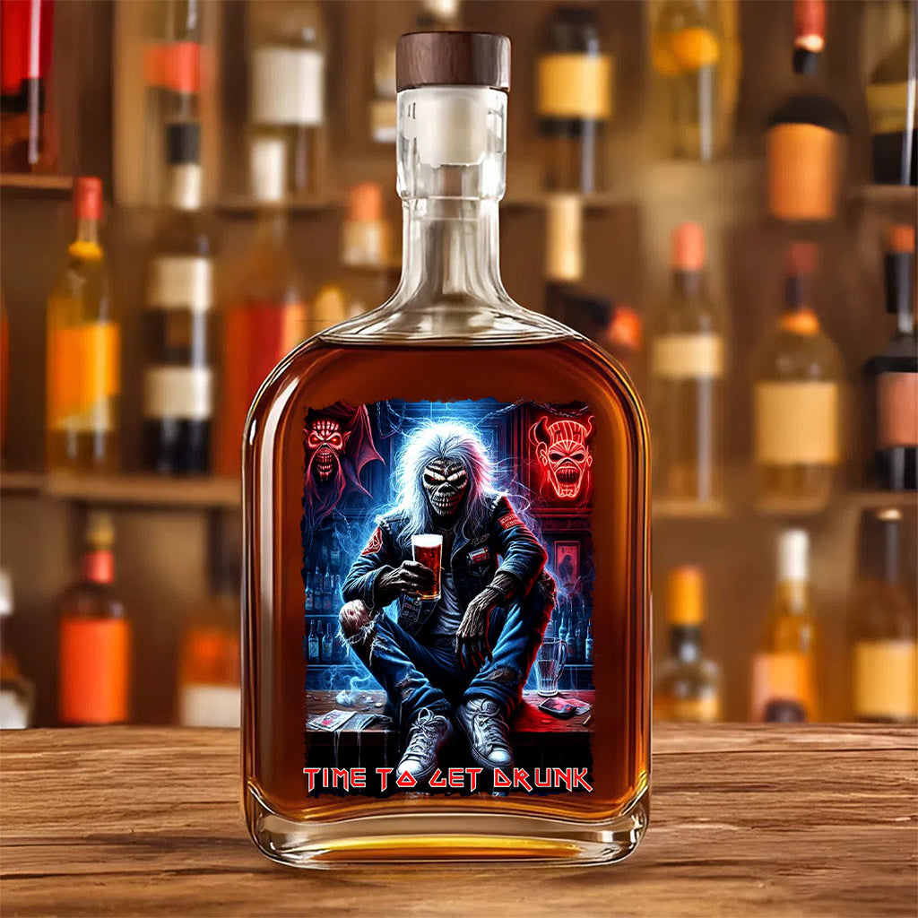 Iron Maiden 25oz Empty Whiskey Bottle – TANTN15397