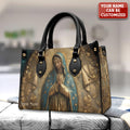 Personalized Mary, Our Mother Leather Handbag – TANTN15409