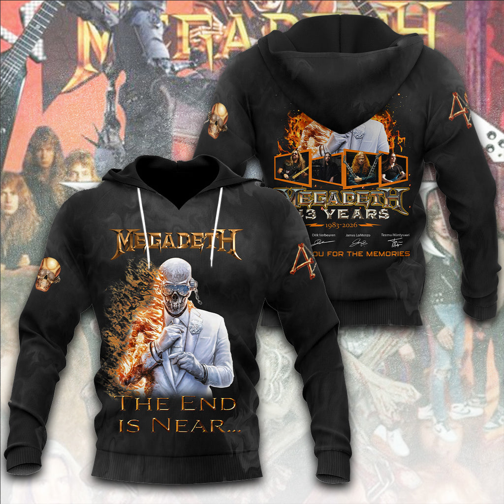 Megadeth 3D Apparel – TANTN15443