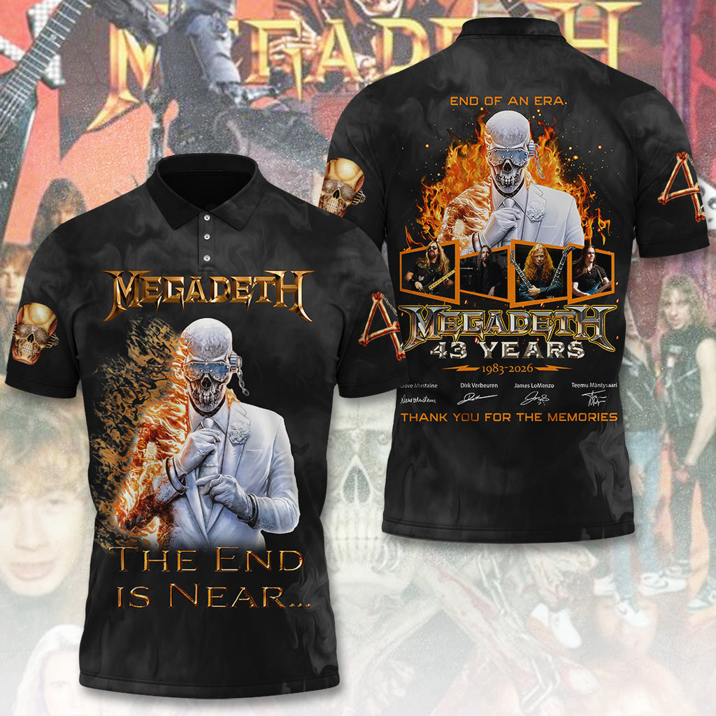 Megadeth 3D Apparel – TANTN15443