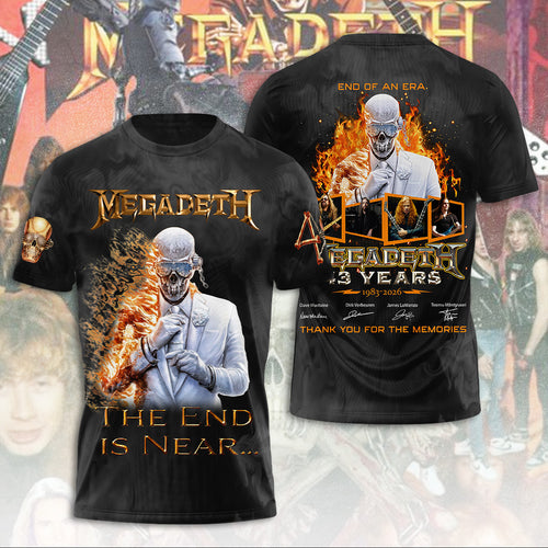 Megadeth 3D Apparel – TANTN15443