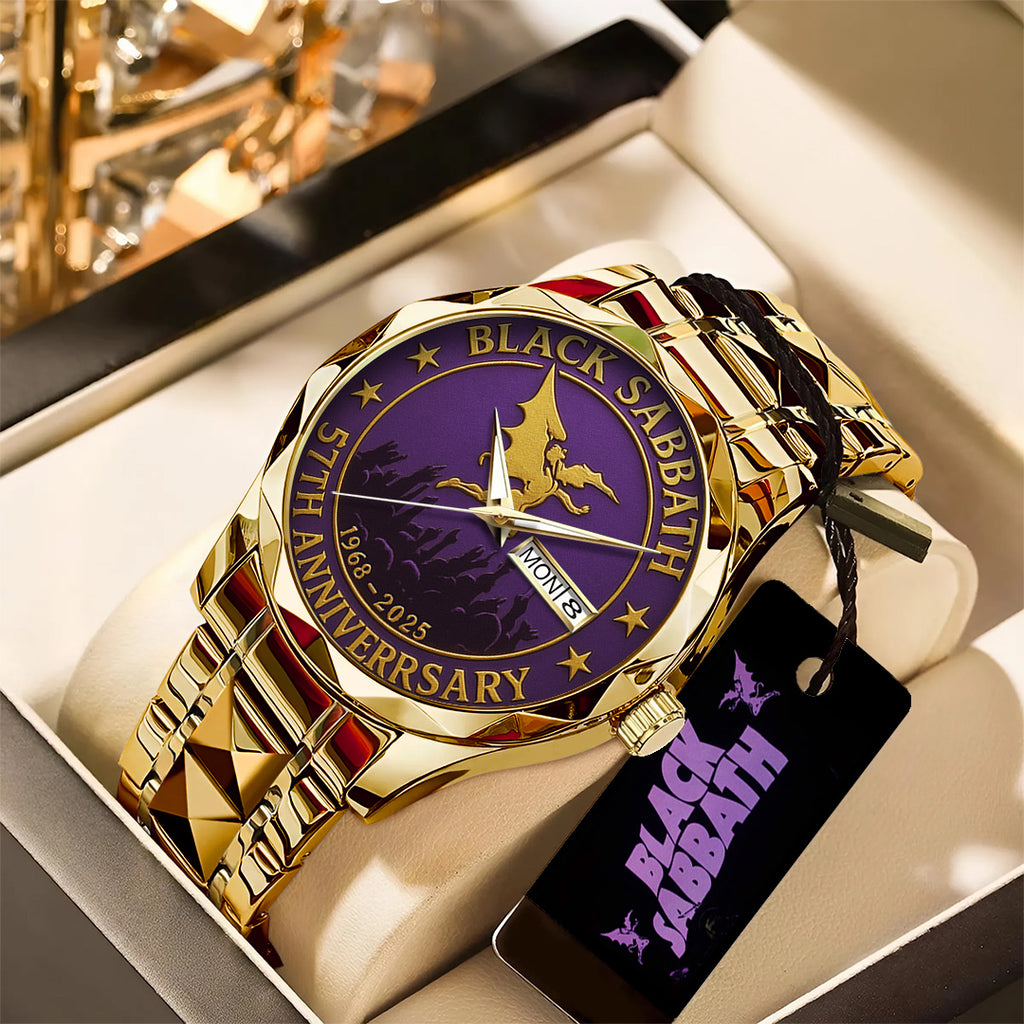 Black Sabbath 57th Anniversary Alloy Luxury Quartz Watch – TANTN15450