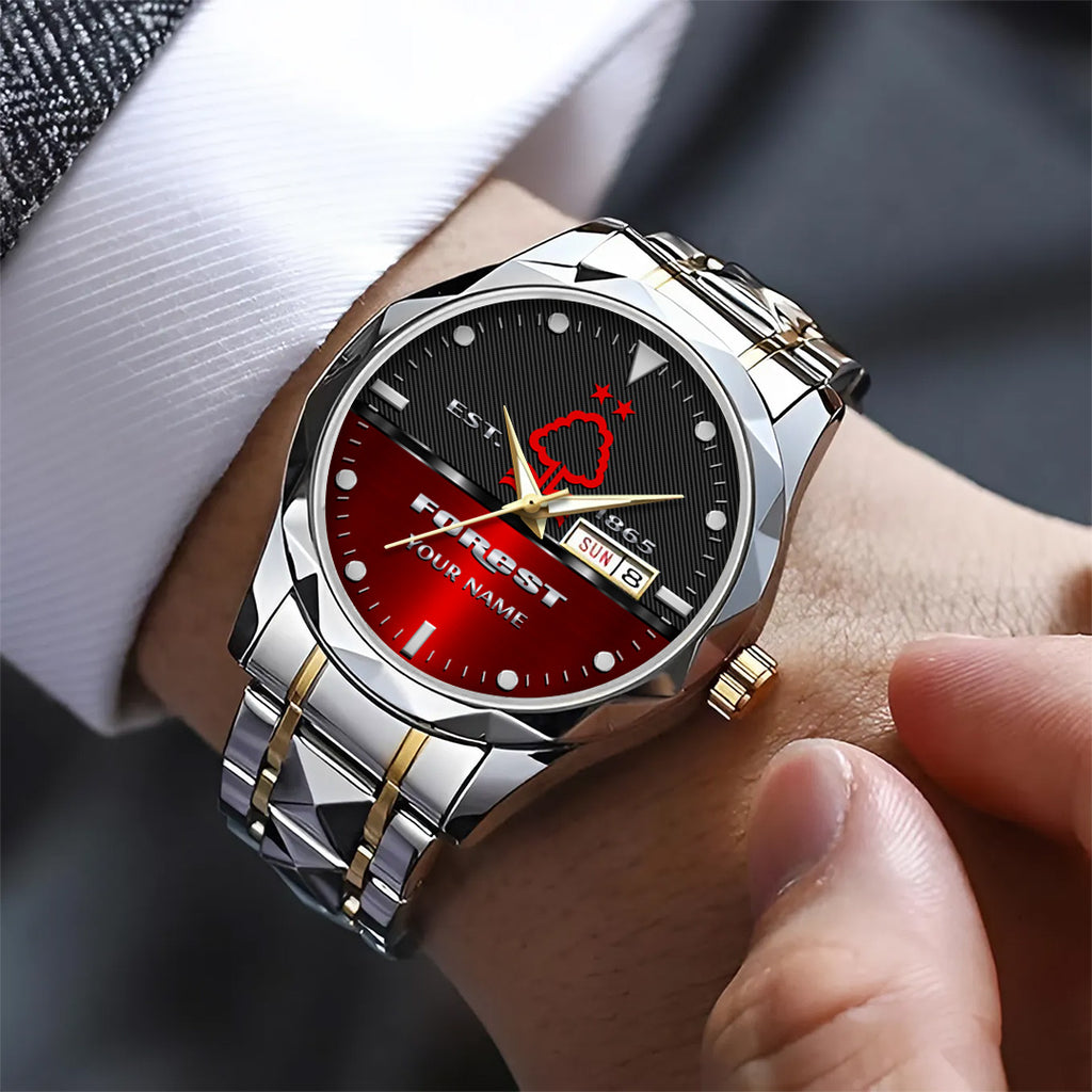 Personalized Nottingham Forest Alloy Luxury Quartz Watch – TANTN15475