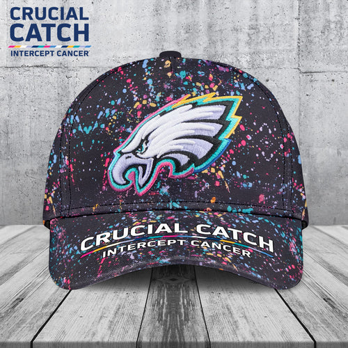 Philadelphia Eagles Crucial Catch 2025 Classic Cap – TANTN15507