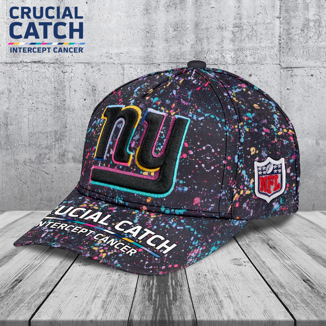 New York Giants Crucial Catch 2025 Classic Cap – TANTN15508