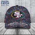 San Francisco 49ers Crucial Catch 2025 Classic Cap – TANTN15509