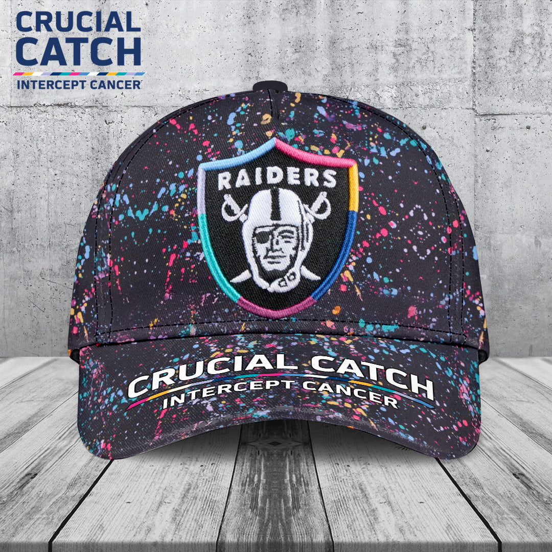 Las Vegas Raiders Crucial Catch 2025 Classic Cap – TANTN15511