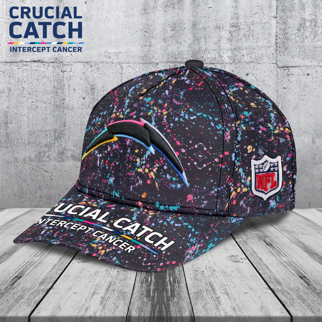 Los Angeles Chargers Crucial Catch 2025 Classic Cap – TANTN15513