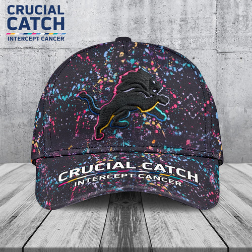 Detroit Lions Crucial Catch 2025 Classic Cap – TANTN15516