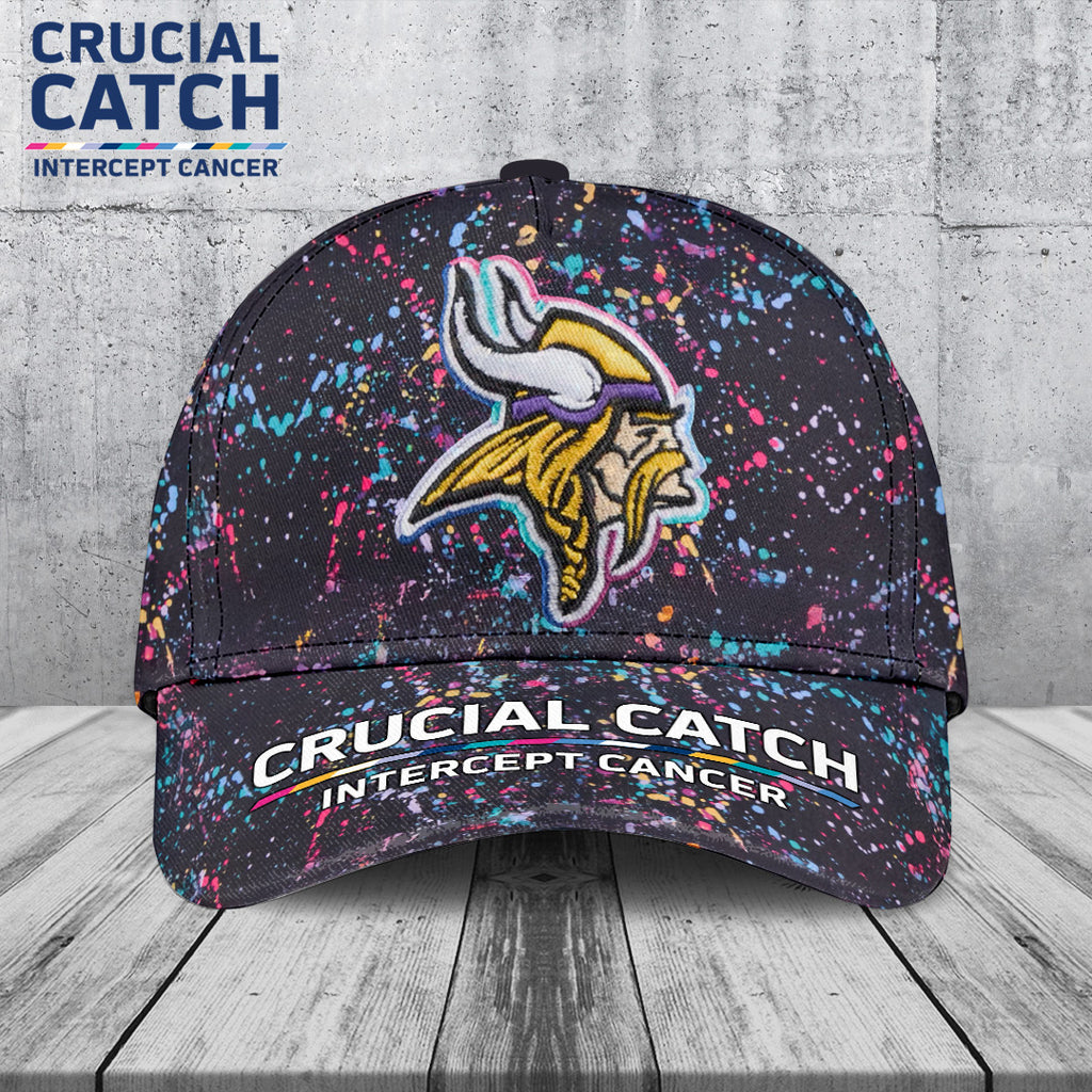 Minnesota Vikings Crucial Catch 2025 Classic Cap – TANTN15524
