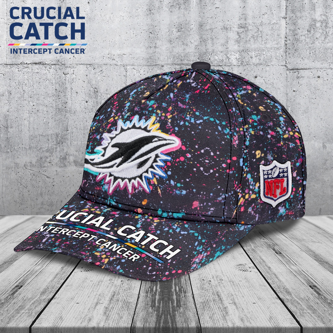 Miami Dolphins Crucial Catch 2025 Classic Cap – TANTN15525