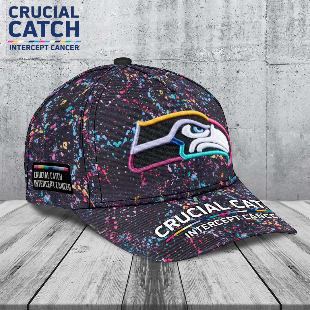Seattle Seahawks Crucial Catch 2025 Classic Cap – TANTN15527
