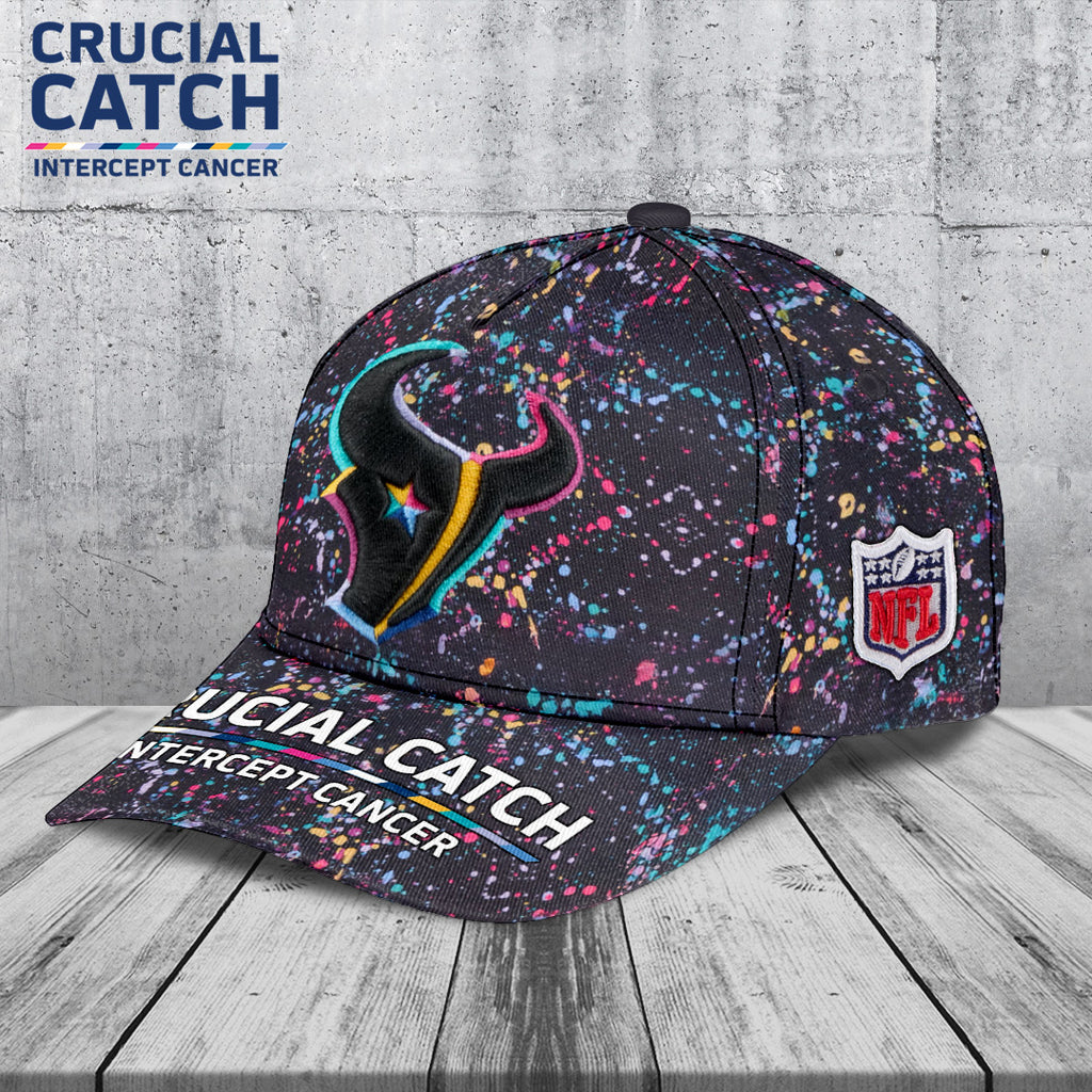Houston Texans Crucial Catch 2025 Classic Cap – TANTN15531