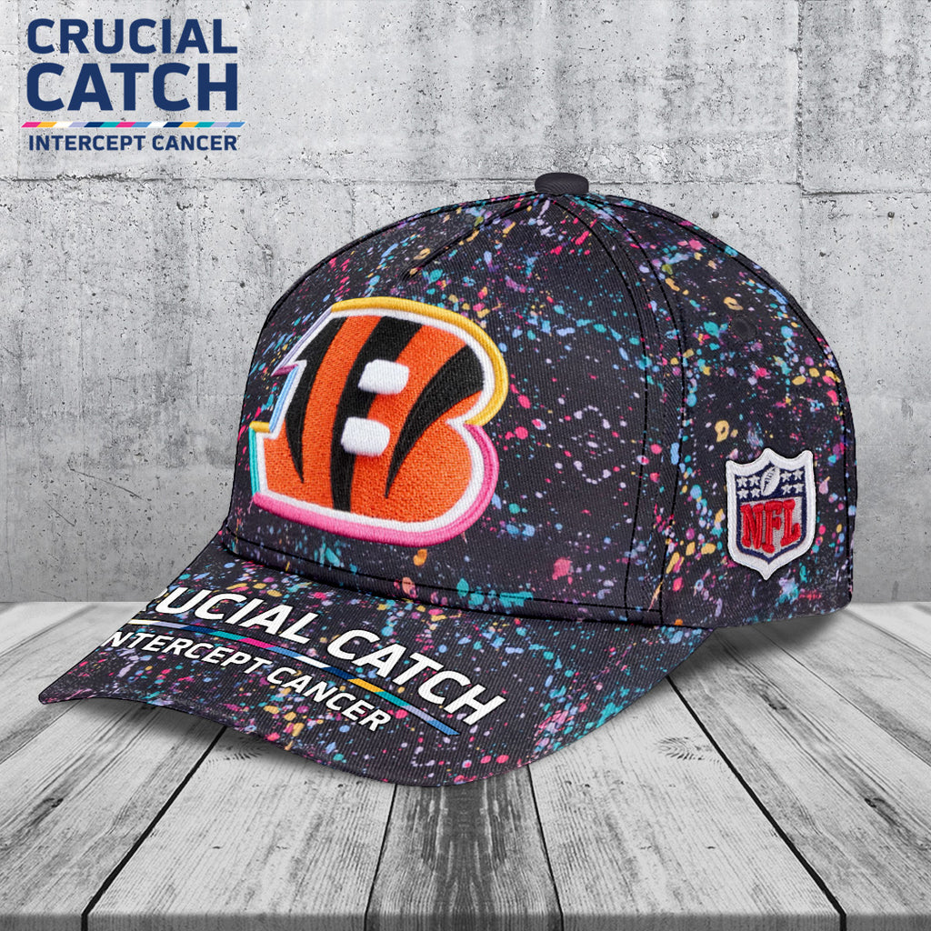 Cincinnati Bengals Crucial Catch 2025 Classic Cap – TANTN15534