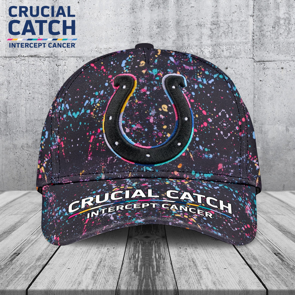 Indianapolis Colts Crucial Catch 2025 Classic Cap – TANTN15536