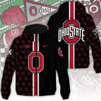 Ohio State Buckeyes Football 3D Windbreaker Jacket – TANTN15633