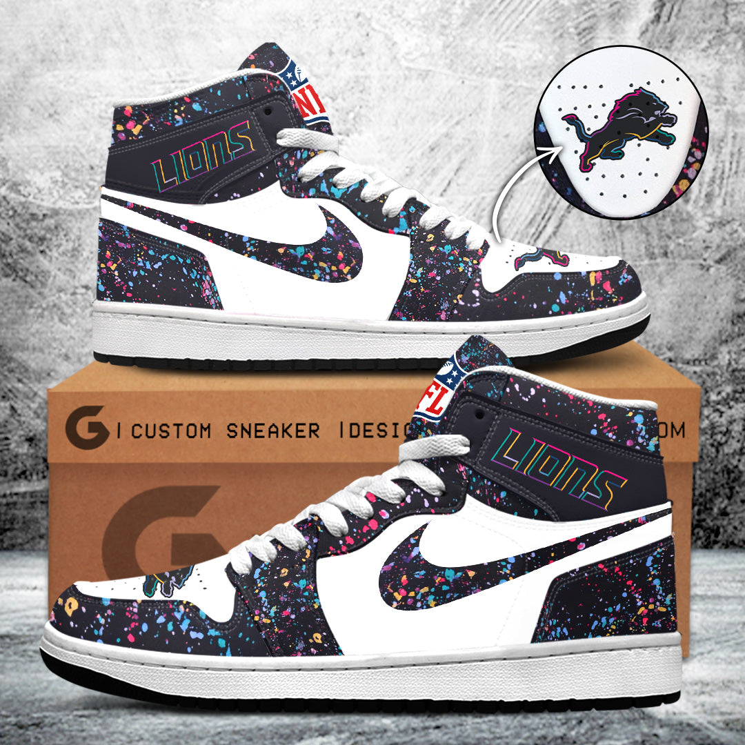 Detroit Lions Crucial Catch 2025 AJ1 Sneaker – TANTN15705
