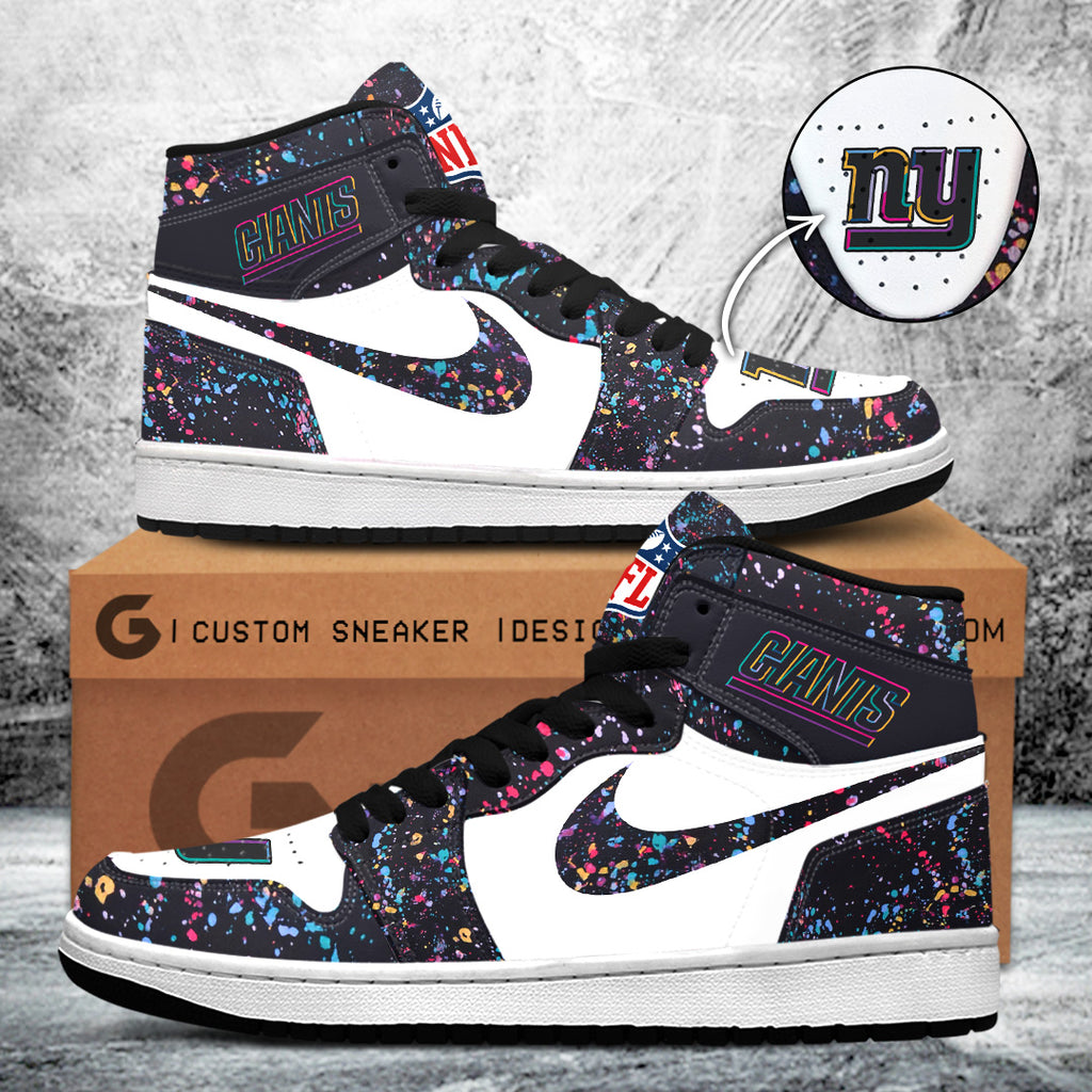 New York Giants Crucial Catch 2025 AJ1 Sneaker – TANTN15706