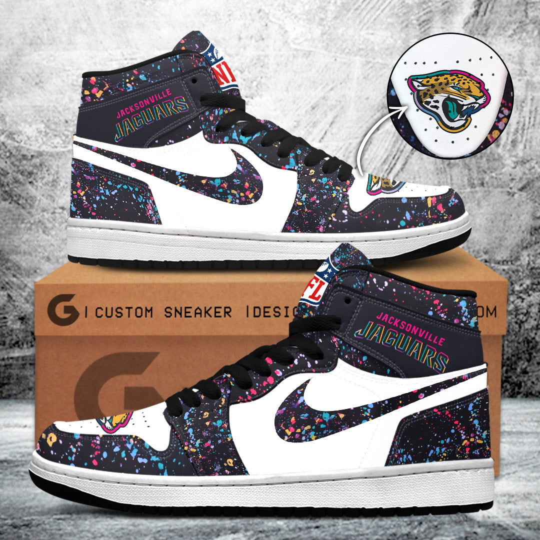 Jacksonville Jaguars Crucial Catch 2025 AJ1 Sneaker – TANTN15718