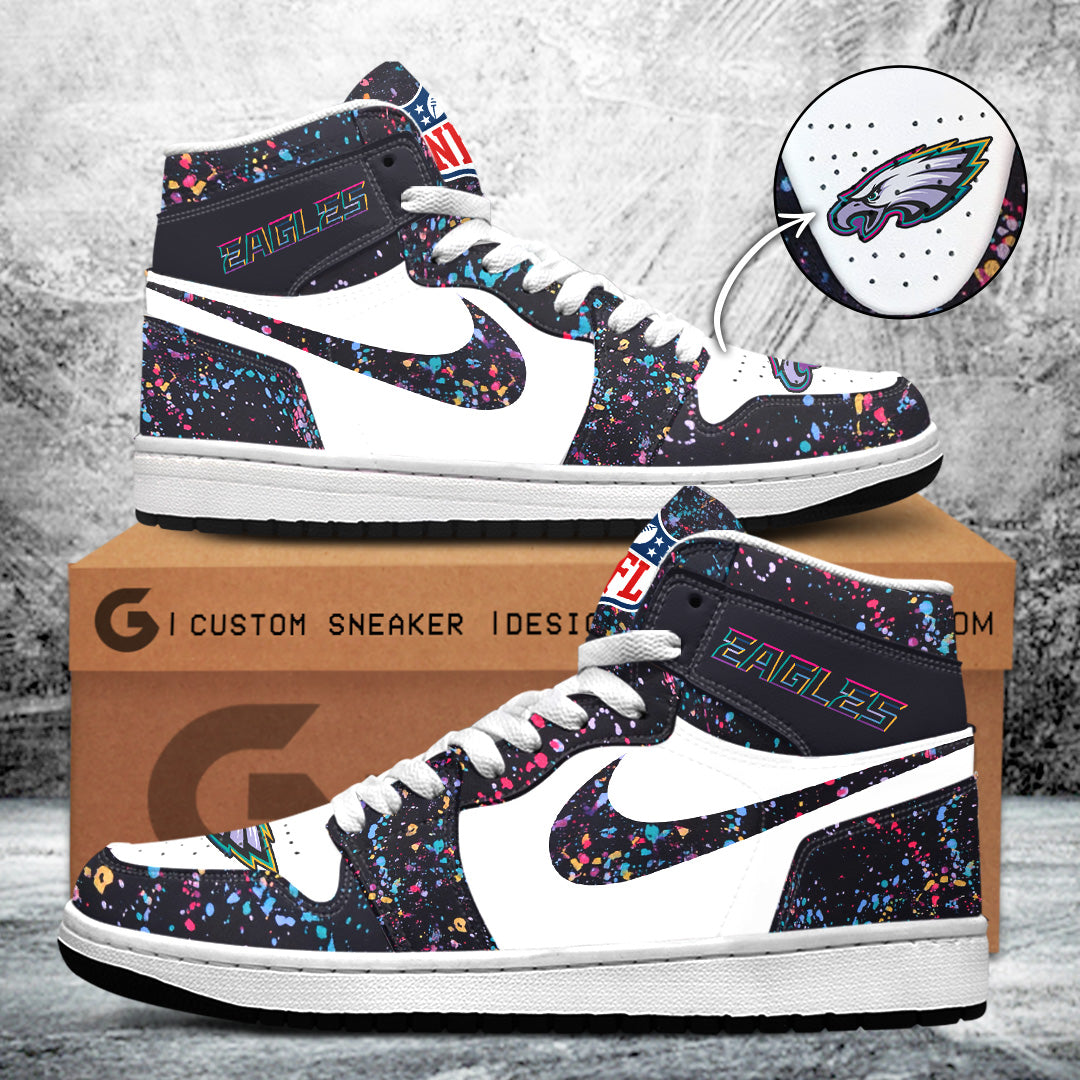Philadelphia Eagles Crucial Catch 2025 AJ1 Sneaker – TANTN15729